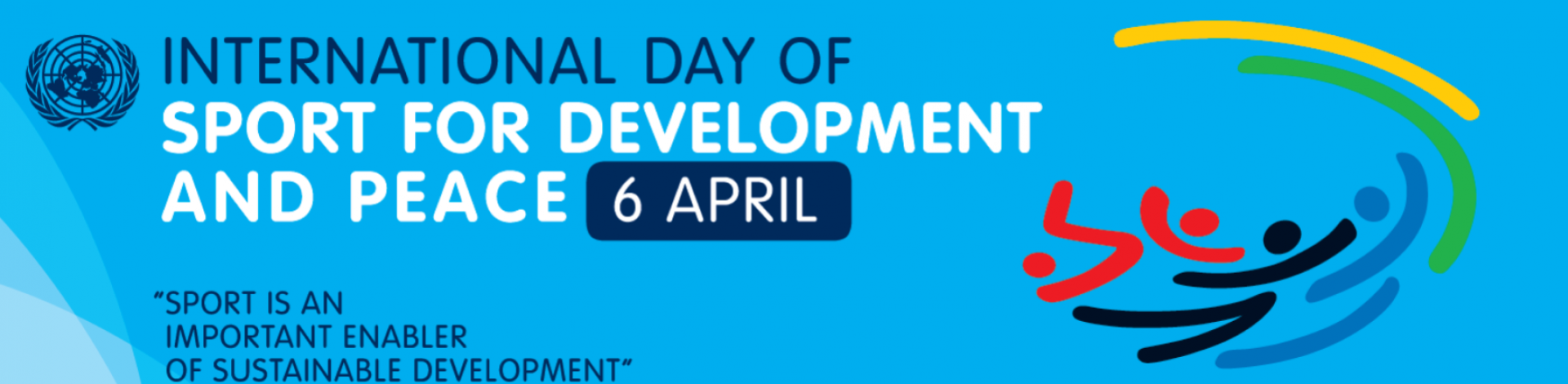 International Day of Sport for Development & Peace banner