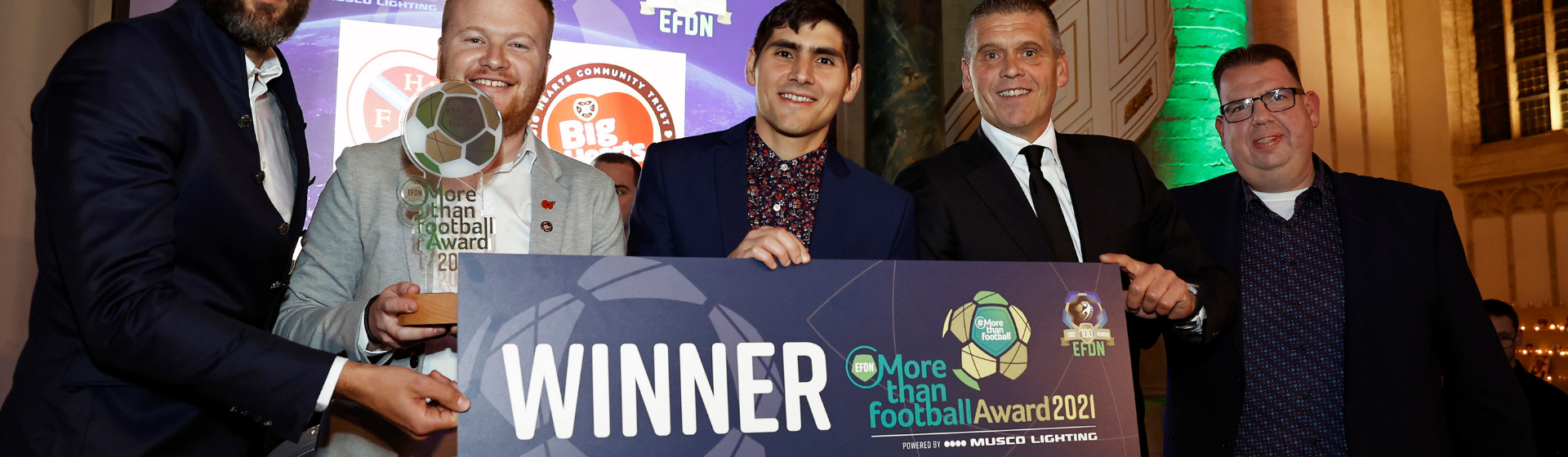 More Football Award powered Musco - Morethanfootball.eu